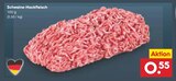 Schweine-Hackfleisch Angebote bei Netto Marken-Discount Hof für 0,55 €