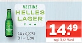 Aktuelles Helles Lager Angebot bei Getränke Oase in Soest ab 14,49 €