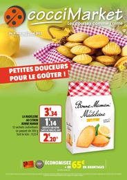 Catalogue Coccimarket à Le Havre, avec 8 pages Prospectus Coccimarket à Le Havre, "Petites douceurs pour le goûter !", 8 pages, 11/05/2022 - 22/05/2022