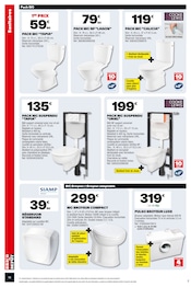 WC Angebote im Prospekt "PRIX DÉPÔT" von Brico Dépôt WC Angebote im Prospekt "PRIX DÉPÔT" von Brico Dépôt auf Seite 18
