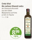 Bio natives Olivenöl extra im Angebot bei V-Markt in Regensburg Bio natives Olivenöl extra Angebote von Creta Vital bei V-Markt Regensburg für 8,99 €