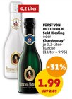 Sekt Riesling oder CHardonnay im Penny-Markt Prospekt Sekt Riesling oder CHardonnay von Fürst von Metternich im aktuellen Penny-Markt Prospekt für 1,99 €