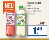 Flow Angebote von Gerolsteiner bei Zisch Emden für 1,49 €