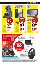 Samsung Galaxy S Angebote im Prospekt "LES PRIX BAS Spécial fête des mères" von Hyper U Samsung Galaxy S Angebote im Prospekt "LES PRIX BAS Spécial fête des mères" von Hyper U auf Seite 47
