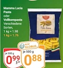 Pasta im Angebot bei GLOBUS in Neuwied Pasta Angebote von Mamma Lucia bei GLOBUS Neuwied für 0,88 €