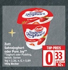 Sahnejoghurt oder Pure Joy von Zott im aktuellen EDEKA Prospekt