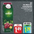 Fruchtsaftgetränk Angebote von albi bei EDEKA Würzburg für 1,29 €
