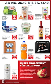 Krombacher im aktuellen Kaufland Prospekt (Warendorf) Krombacher im Kaufland Prospekt "Hier bin ich richtig" mit 80 Seiten (Warendorf)