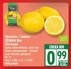 Zitronen von EDEKA Bio im aktuellen EDEKA Prospekt