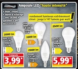 Ampoule led haute intensité poire e27 - MAXIMUS - Norma à Metz Ampoule led haute intensité poire e27 - MAXIMUS en promo chez Norma Metz à 3,99 €