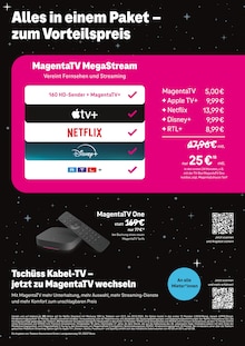 Fernseher im Telekom Shop Prospekt "MAGENTA BLACK DAYS" mit 12 Seiten (Hof)