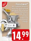 Fleischwolf im Angebot bei E center in Koblenz Fleischwolf Angebote bei E center Koblenz für 14,99 €
