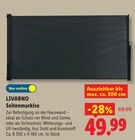Seitenmarkise Angebote von LIVARNO bei Lidl Gelsenkirchen für 49,99 €