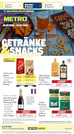 Jacobs im METRO Prospekt in Bautzen Aktueller METRO Prospekt mit Jacobs, "Wochenangebote Getränke&Snacks", Seite 1