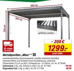 Metallpavillon „Mina“ im Angebot bei toom Baumarkt in Lüneburg Metallpavillon „Mina“ Angebote bei toom Baumarkt Lüneburg für 1.299,00 €