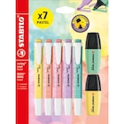 5 surligneurs swing cool pastel + 2 mini boss pastel en promo chez Carrefour 5 surligneurs swing cool pastel + 2 mini boss pastel dans le catalogue Carrefour