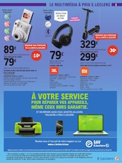 Trottinette en promo dans le catalogue E.Leclerc à la page 3