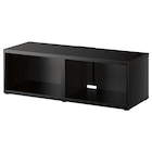 TV-Bank schwarzbraun 120x40x38 cm Angebote von BESTÅ bei IKEA Kleinmachnow für 55,00 €