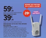 E.Leclerc La Flèche - Promo Répéteur WiFi AC750 avec prise intégrée Promo Répéteur WiFi AC750 avec prise intégrée à 39,90 € dans le catalogue E.Leclerc à La Flèche