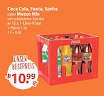 Fanta im V-Markt Prospekt Coca Cola von Coca Cola im aktuellen V-Markt Prospekt für 10,99 €
