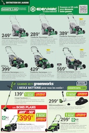Offre Débroussailleuse dans le catalogue Espace Emeraude du moment à la page 4