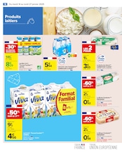 Lait Demi-Écrémé Angebote im Prospekt "BONNE ANNÉE BONNE PROMO" von Carrefour auf Seite 20