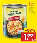 Eintopf Angebote von Erasco bei Netto Marken-Discount Magdeburg für 1,99 €