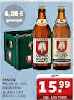 Getränke Quelle WVG Lutherstadt Wittenberg - Münchner Hell, Alkoholfrei Angebot im Prospekt Münchner Hell, Alkoholfrei bei Getränke Quelle WVG im Lutherstadt Wittenberg Prospekt für 15,99 €