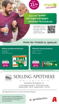 Aktueller mea - meine apotheke Prospekt "Unsere September-Angebote" Seite 1 von 4 Seiten