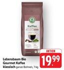 Aktuelles Bio Gourmet Kaffee klassisch Angebot bei E center in Rüsselsheim ab 19,99 €