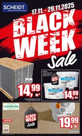 Aktueller Scheidt Prospekt mit Wandfarbe, "BLACK WEEK Sale", Seite 1