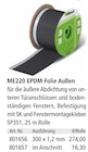 ME220 EPDM-Folie Außen Angebote bei Holz Possling Potsdam für 274,00 €