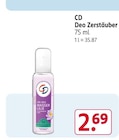 Deo Zerstäuber Angebote von CD bei Rossmann Saarlouis für 2,69 €