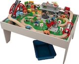 Holzeisenbahn Spieltisch von Lupilu bei Lidl im Angebot Holzeisenbahn Spieltisch von Lupilu im aktuellen Lidl Prospekt