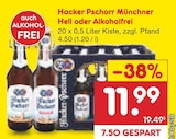 Münchner Hell oder Alkoholfrei bei Netto Marken-Discount im Wolfratshausen Prospekt für 11,99 €