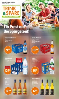 Gerolsteiner im Trink und Spare Prospekt "Aktuelle Angebote" mit 8 Seiten (Leverkusen)