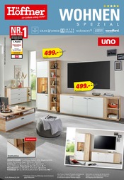 Aktueller Höffner Prospekt mit Sideboard, "WOHNEN SPEZIAL", Seite 1