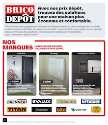 Prospectus Brico Dépôt de la semaine "Préparer l'hiver À PRIX DÉPÔT" avec 2 pages, valide du 10/10/2025 au 23/10/2025 pour Saumur et alentours
