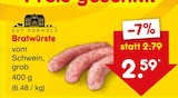Bratwürste Angebote von Gut Ponholz bei Netto Marken-Discount Schwäbisch Hall für 2,59 €
