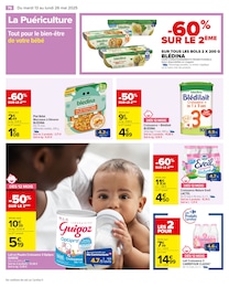 Prix et réduction Blédilait dans le prospectus Carrefour en cours Offre Blédilait dans le catalogue Carrefour du moment à la page 80