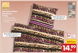 Aktuelles Microfaser-Fleece Bettwäsche, 2-teilig Angebot bei Netto Marken-Discount in Duisburg ab 14,99 €