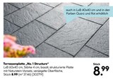 Terrassenplatte „No. 1 Structure“ im Angebot bei Hellweg in Lüdenscheid Terrassenplatte „No. 1 Structure“ Angebote bei Hellweg Lüdenscheid für 8,99 €