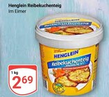 Reibekuchenteig im Angebot bei GLOBUS in Bruchsal Reibekuchenteig Angebote von Henglein bei GLOBUS Bruchsal für 2,69 €