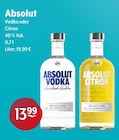 Vodka oder Citron Angebote von Absolut bei Trink und Spare Ahlen für 13,99 €