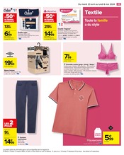 Promos Sous-Vêtements Femme dans le catalogue "Carrefour" de Carrefour à la page 47