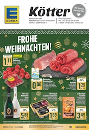 EDEKA Prospekt für Neunkirchen-Seelscheid: "Aktuelle Angebote", 16 Seiten, 21.12.2024 - 24.12.2024