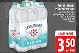 Mineralwasser Medium im Angebot bei EDEKA in Frechen Mineralwasser Medium Angebote von Gerolsteiner bei EDEKA Frechen für 3,50 €
