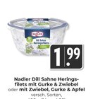 Aktuelles Dill Sahne Heringsfilets mit Gurke & Zwiebel Angebot bei Hieber in Freiburg (Breisgau) ab 1,99 €
