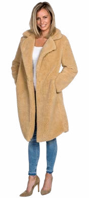 Veste en Teddy Femme - Action à Colombes Veste en Teddy Femme en promo chez Action Colombes à 14,95 €