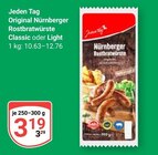 Original Nürnberger Rostbratwürste Classic im Angebot bei GLOBUS in Saarbrücken Original Nürnberger Rostbratwürste Classic Angebote von Jeden Tag bei GLOBUS Saarbrücken für 3,19 €